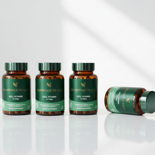 Cell Vitamin - 4 Bottles The Complete Wellness Stack Bundle