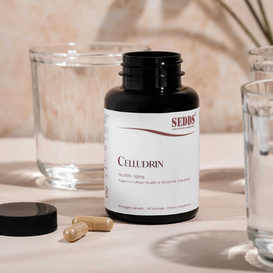SEDDS® Celludrin | Brain Fog Improvement Capsules with High Absorption Cellular Energy (60 capsules/30-day supply)