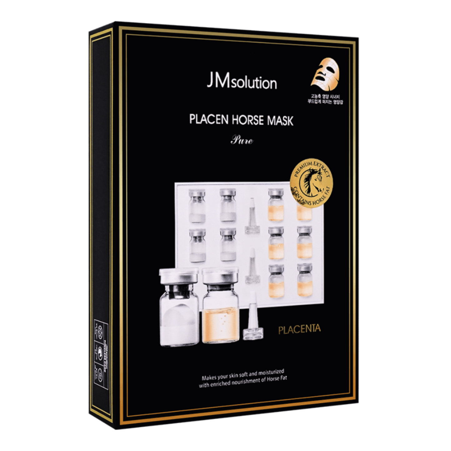 JM SOLUTION Placen Horse Mask (30ml × 10)