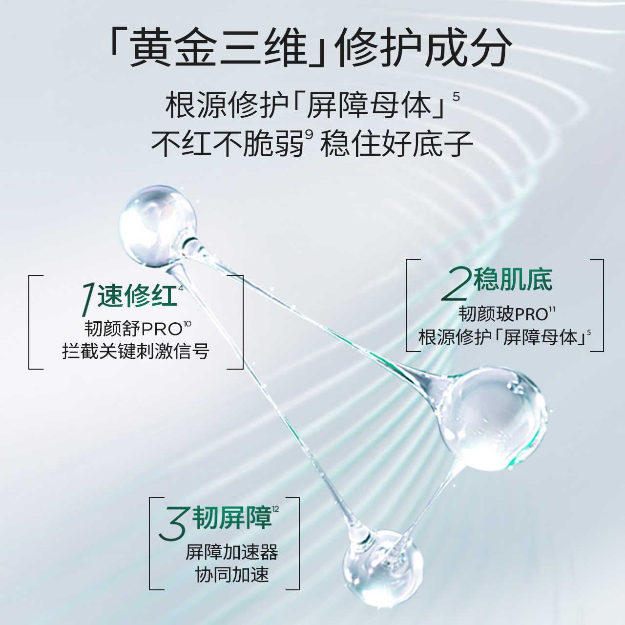 Runbaiyan Barrier Repair Single-Use Ampoule Serum (White Gauze Single-Use Serum)