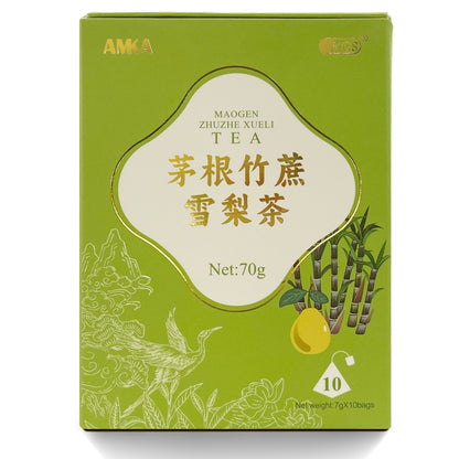 Mao Root · Bamboo Cane · Snow Pear Herbal Tea (7g × 10 bags)