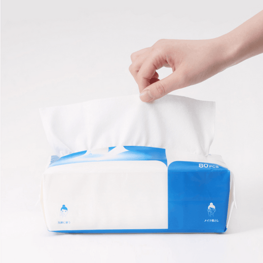 ITO Soft Cotton Facial Towels (80 sheets/box)