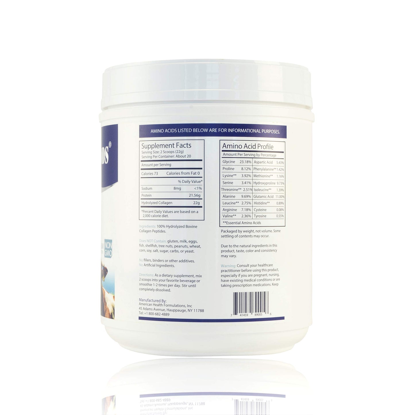 SEDDS® Bovine Collagen 草饲牛源 高级胶原蛋白粉 (1 lb / 453 g)