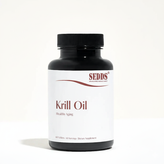 SEDDS® Krill Oil Softgels (Highly Absorbable Antarctic Krill Oil) | 60 Capsules / 60-Day Supply