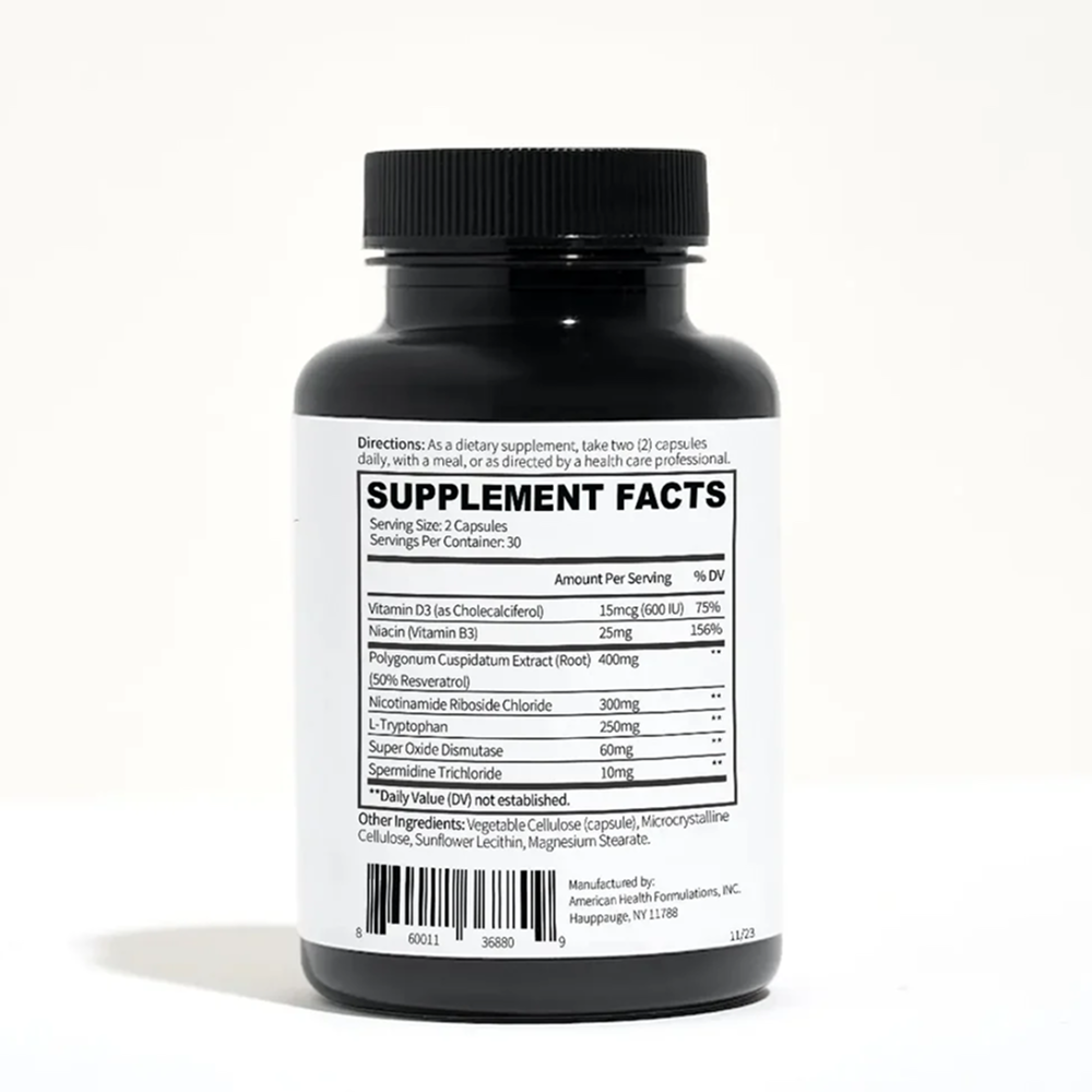 SEDDS® Celludrin| 改善脑雾 x 高吸收细胞能量胶囊 (60粒/30日份)