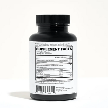 SEDDS® Celludrin| 改善脑雾 x 高吸收细胞能量胶囊 (60粒/30日份)