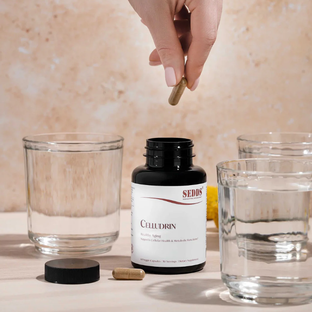 SEDDS® Celludrin| 改善脑雾 x 高吸收细胞能量胶囊 (60粒/30日份)