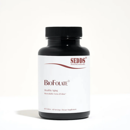 SEDDS® BioFolate 高吸收活性叶酸片 | 情绪&大脑能量支持，孕期健康首选