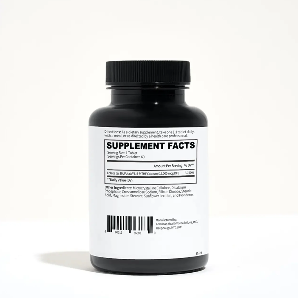 SEDDS® BioFolate 高吸收活性叶酸片 | 情绪&大脑能量支持，孕期健康首选