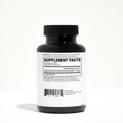 SEDDS® BioFolate 高吸收活性叶酸片 | 情绪&大脑能量支持，孕期健康首选