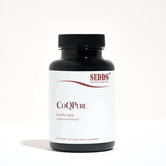 SEDDS® CoQPure-60 Softgels [Highly Absorbable Coenzyme Q10 Daily Supplement for Heart Health]