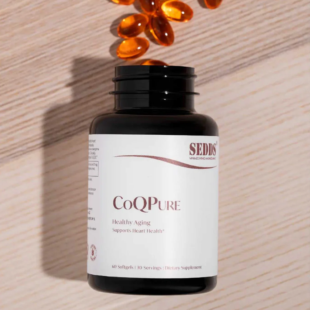 SEDDS® CoQPure-60 Softgels【高吸收辅酶 Q10 · 心动力”日补充】