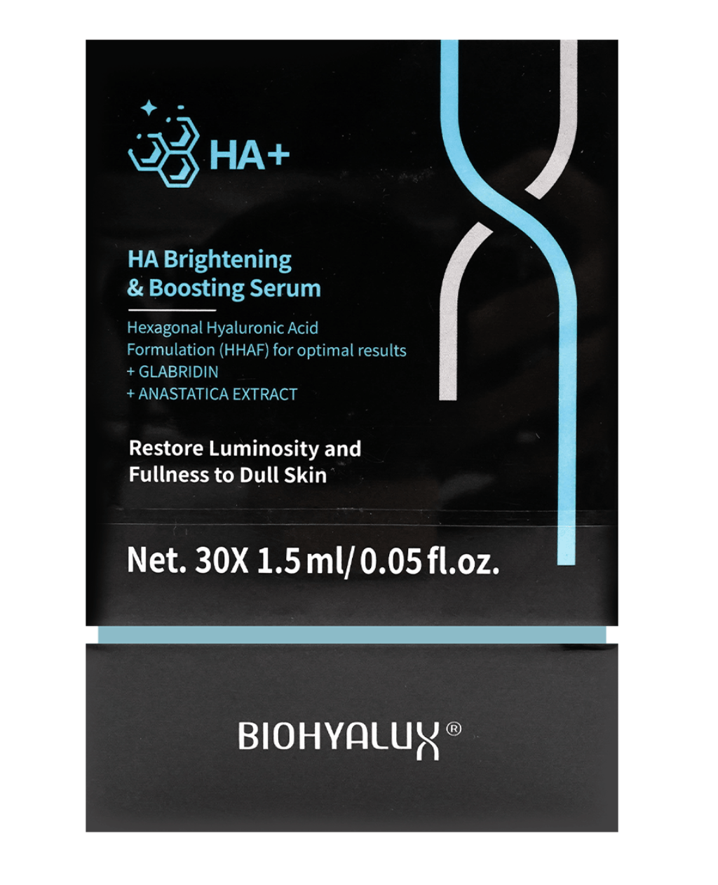 Biohyalux HA Brightening & Boosting Serum (1.5ml × 30 vials)