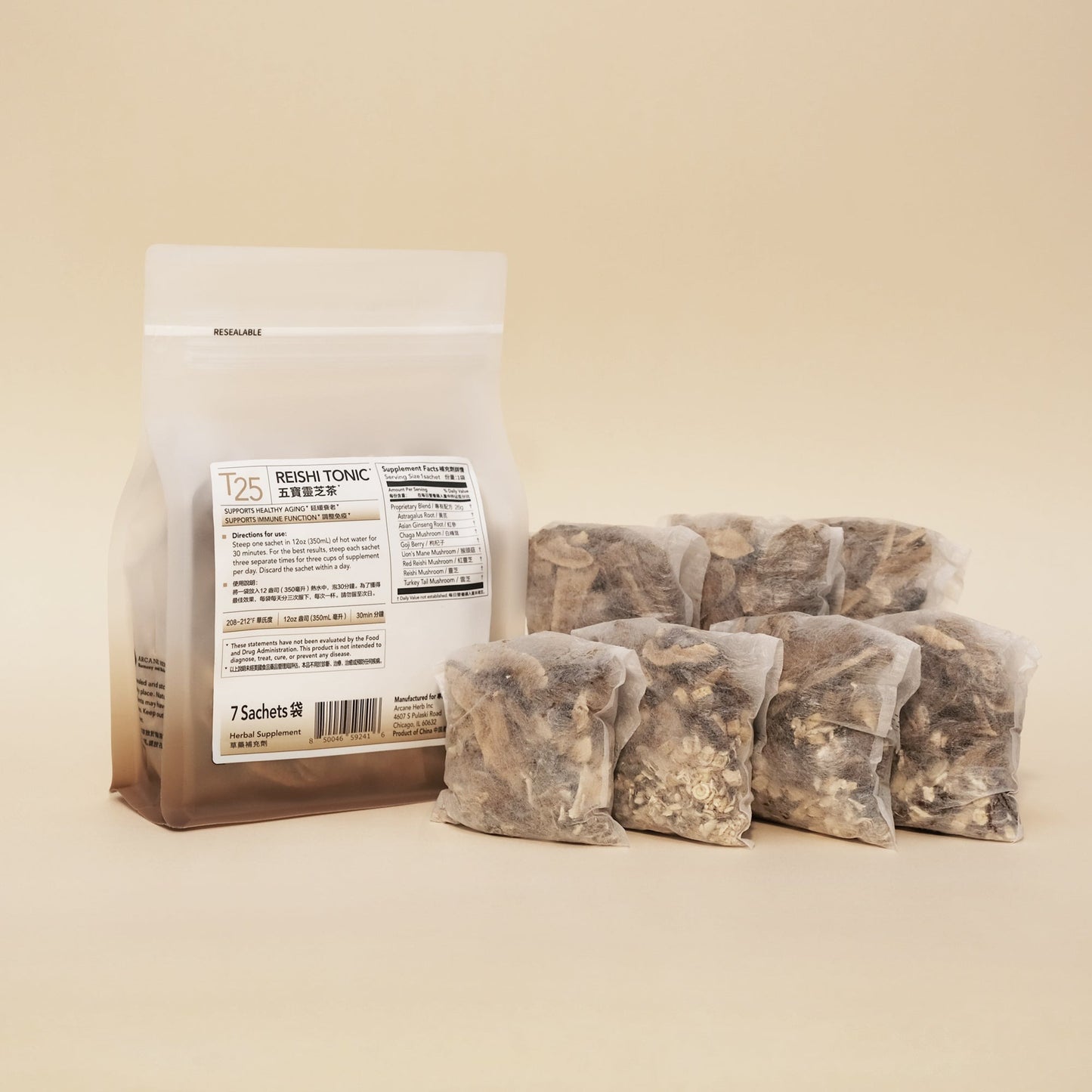 五宝灵芝滋补茶 T25