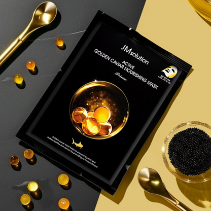 JM Solution Active Golden Caviar Nourishing Mask (30ml × 10)