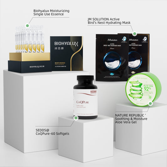Neutriva Glass-Skin & Vitality Wellness Bundle (4 full size items)